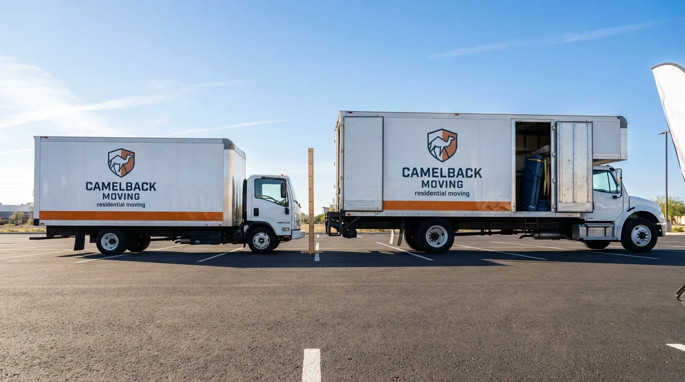 Moving truck size capacity guide in Murrysville